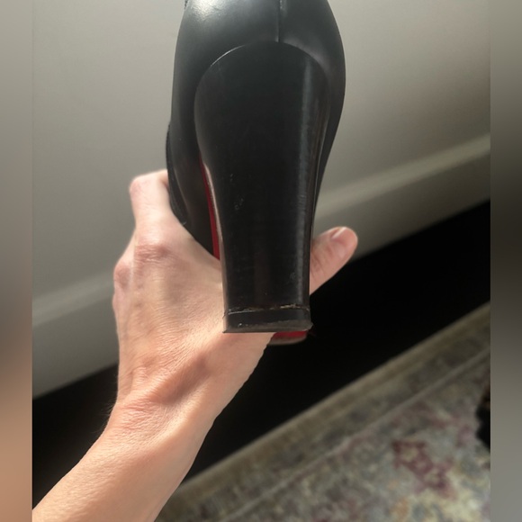 Christian Louboutin Adox 85 block heel boots Size 38 - Picture 13 of 16